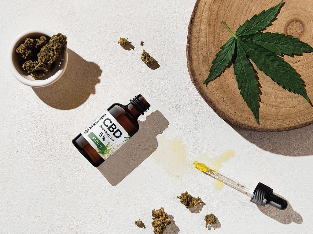 CBD kapljice 5 %