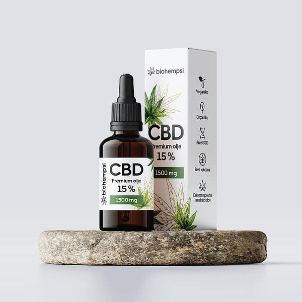 Cbd kapljice 15 %